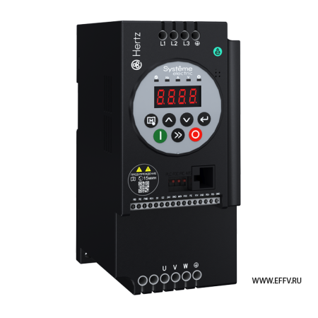 STV050U07N4 Преобразователь частоты STV050 Hertz 0,75 кВт 380В 2,1А ЭМС С3 + LED панель оператора